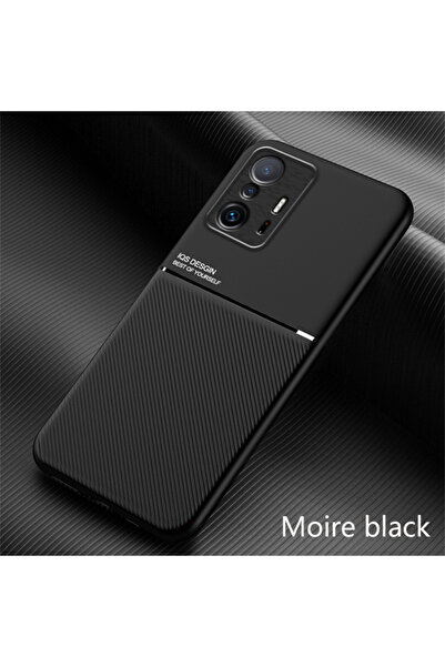 Choice غلاف لهاتف Mi 11T Pro باللون الأسود لهاتف Xiaomi 11t pro غلاف جلدي مغناطيسي للسيارة غلاف هاتف لهاتف Xiaomi 11