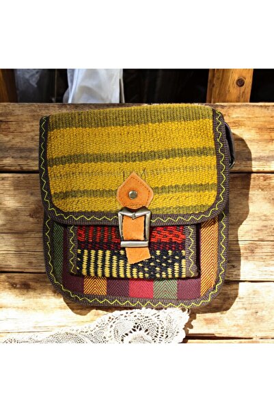 etniko Mini geantă pentru femei cu model Kilim țesute manual