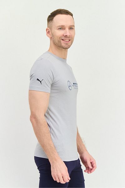 Puma x Mercedes AMG Men Sportswear Fit Short Sleeves Outdoor T-Shirt, Grey