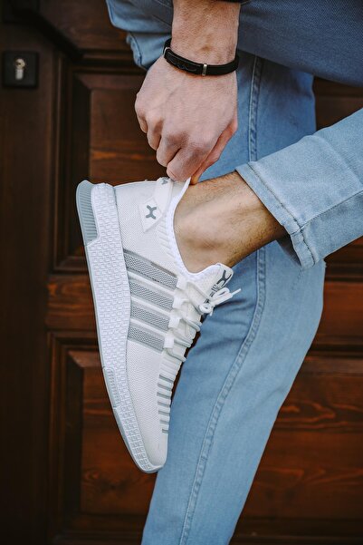 Oksit Cbm 4025 Смугасті легкі кросівки для щоденних прогулянок та бігу з сітчастою вставкою для чоловіків