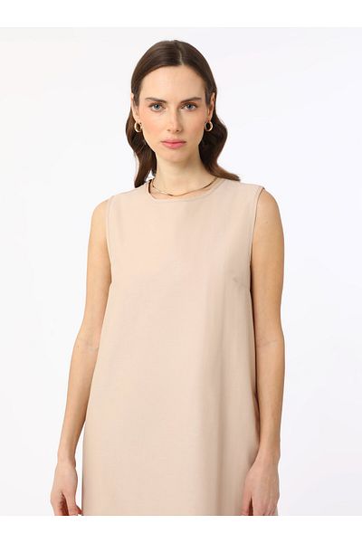 Benin Mink Benin Poplin Sleeveless Inner Dress