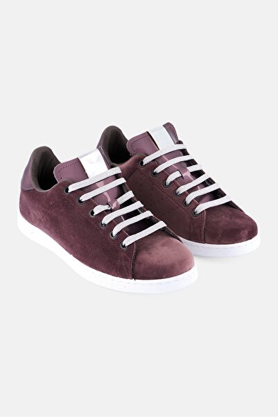 Victoria Women Lace Up Casual Shoes, Old Rose