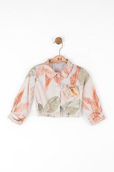 NK 01-04 Years Old Baby Girl Somon Cooper Triple Set - Somon