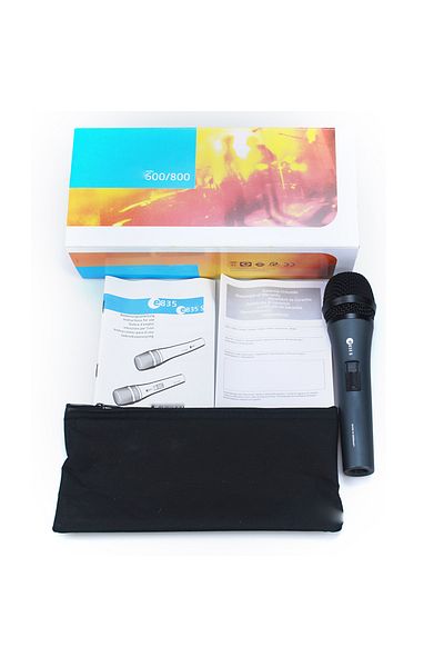 Choice E835S E835S e 835-S Pro Audio Cardioid Dynamic Vocal Microphone Handling with On/Off Switch