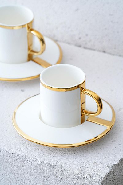 ACAR Luxe 2-Piece Coffee Cup Set - 90 Cc