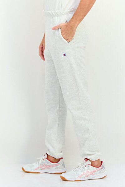 Champion Men Sportswear Fit Running Sweatpants, Light Grey