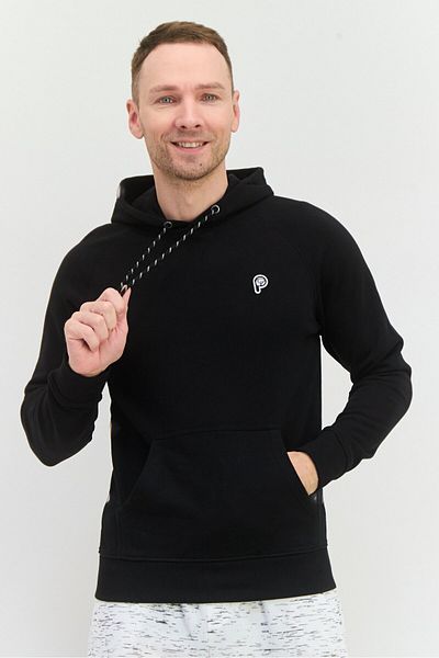 Penfield Men Hooded Embroidered Logo Long Sleeves Hoodies, Black
