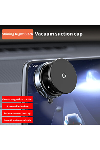 Choice حامل الهاتف المحمول المغناطيسي للسيارة باللون الأسود مع خاصية الامتصاص...