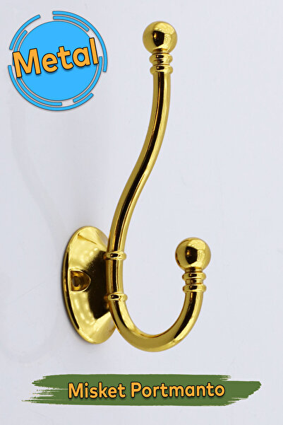 Badem10 Misket Askı Gold Altın Vestiyer Portmanto Dolap Askılık Askılığı Duva...