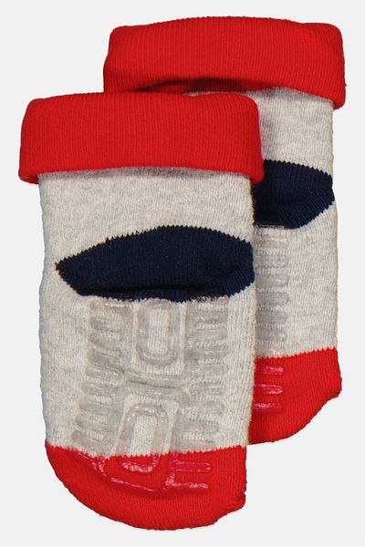 Cool Club Toddlers Boy 1 Pair Socks With Rubber Sole, Red