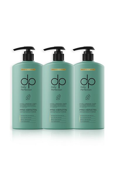dp Daily Perfection Hyaluronic Acid Shampoo 425 ml X 3 a Det.