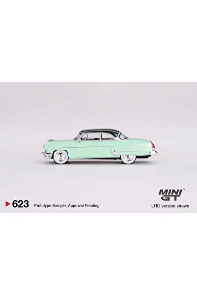 mini gt 1/64 Lincoln Capri 1954 Parklane Green / Bloomfield Green MGT00623