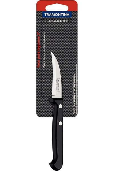TRAMONTINA Since 1911, Made In Brazil - Ultracorte 3 Inches Peeling Knife With Stainless Steel Blade