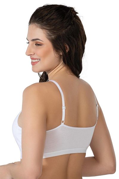 Emay Μπουστάκι White Mi 1423 Modal Cotton Covered Bustier