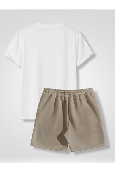 WEARTEX 2-Piece Shorts + Oversize T-Shirt Set