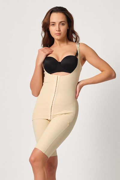 Emay Ten 2915 Agraphed Vest Cot Supported Length Corset