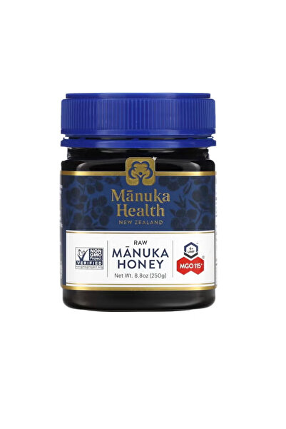 Manuka Health عسل مانوكا الخام، UMF 6+، MGO 115+، 8.8 أونصة (250 جم)