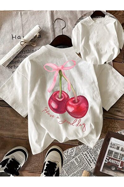 Jose Clothing Unisex Oversize Short Sleeve Self Patterned T-Shirt