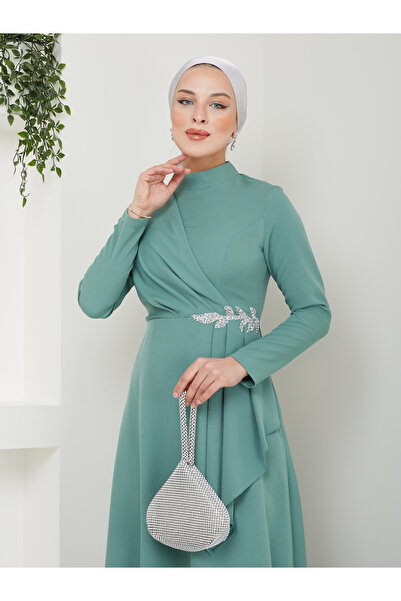 Halezademoda rana abiye siyah