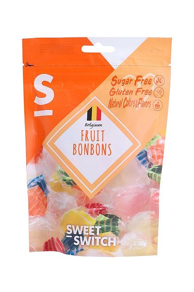 Sweet Switch Belgian Fruit Bonbons 100 Gm