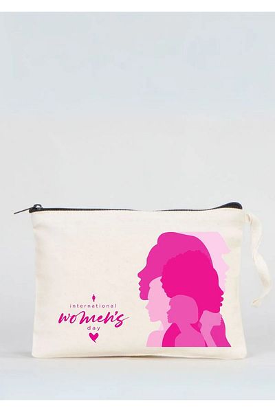 bezçantadünyası Women's Day Themed Clutch Bag