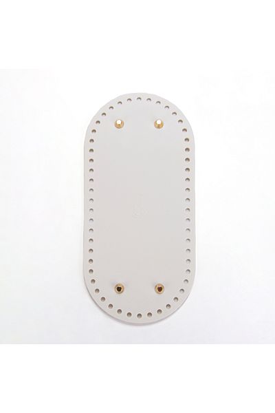 Sultan Cream Color Silicone Bag Base 25X12 cm