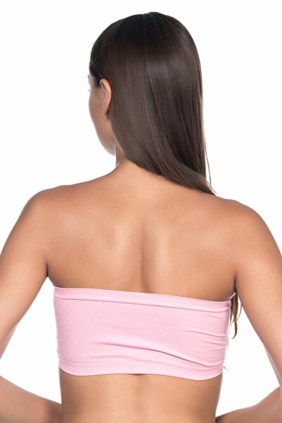 Emay Pink Mi 4002 Soft Strapless Bustier