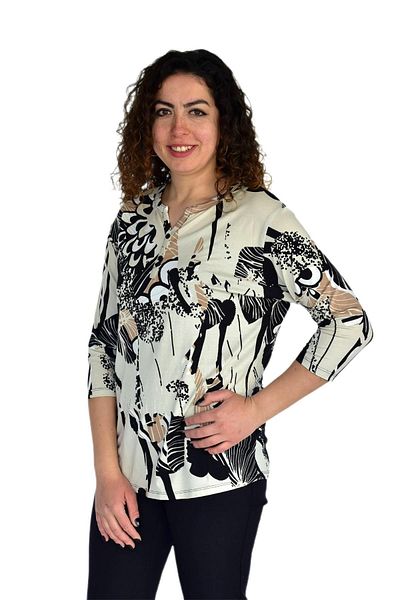 LİNSOLİTA Γυναικεία μπλούζα Turuva Sleeve Viscose BGL-ST04262