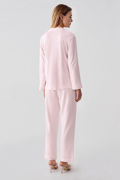 PERİN 1035-2-Piece Combed Cotton Suit with Breaks