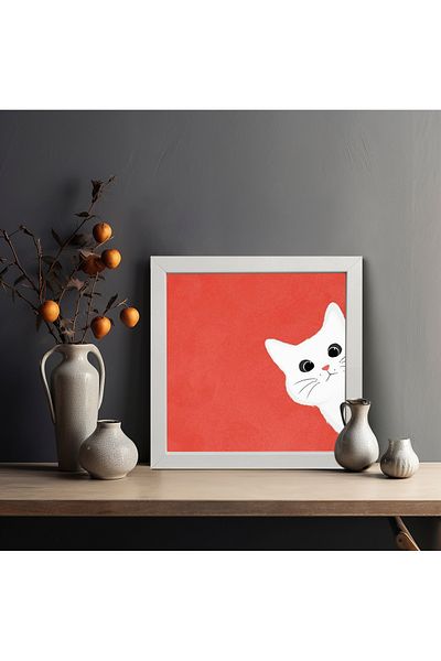 HOMEPACK Single Wooden Framed Painting One Piece Poster Painting Ktc/007