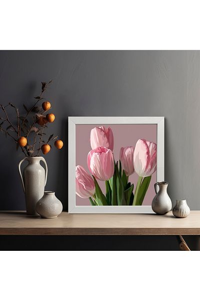 HOMEPACK Single Wooden Framed Painting One Piece Poster Painting Ktc/006