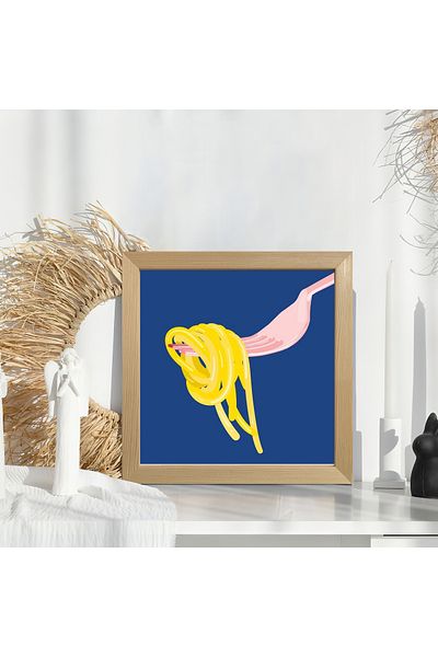 HOMEPACK Μονό Ξύλινο Πλαίσιο Πίνακας Μονοκόμματος Αφίσας Πίνακας KTC/014