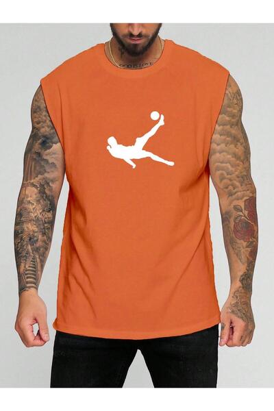 BENROMA Footballer Printed Sleeveless Tee