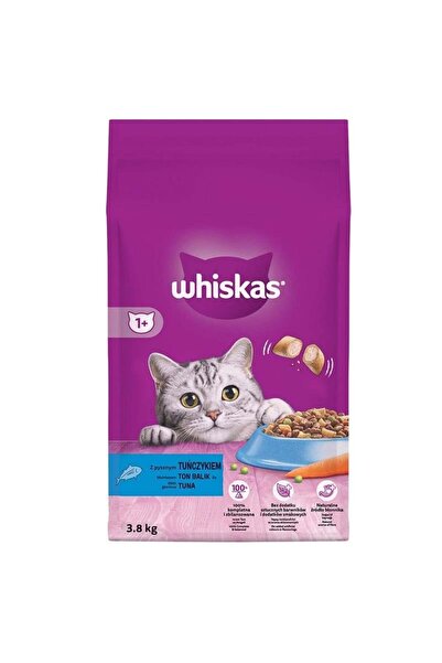 Whiskas Ton Balıklı Sebzeli Kuru Kedi Maması 3.8 Kg