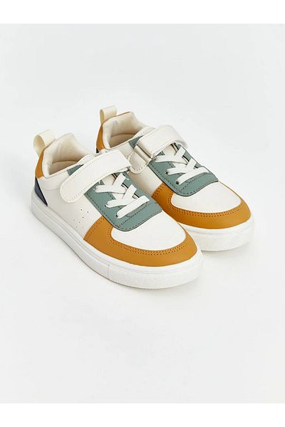 LC Waikiki Light Beige Lcw Steps Beige Lacing and Velcro Men's Sneakers