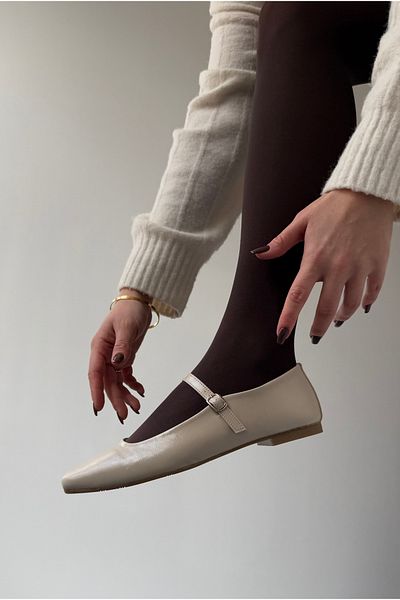 Mupa Shoes Beige Women's Ballerinas