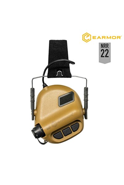 Opsmen Earmor M31 Mod3 Aktif Koruma Atış Kulaklığı (cayote Brown) Kahverengi