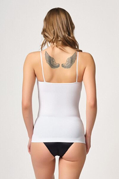 Emay White Mi 5020 Slim Strap Tank Corset
