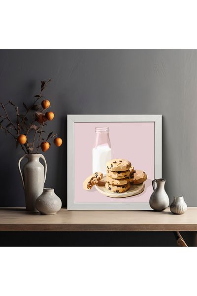 HOMEPACK Single Wooden Framed Painting One Piece Poster Painting Ktc/005