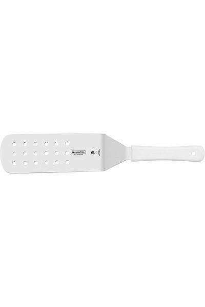 TRAMONTINA Since 1911, Made In Brazil - Professional 9x3-inch Stainless Steel Frying Spatula With Holes