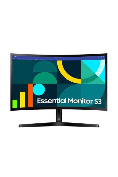 Samsung Essential S3 24” 100Hz 4Ms Full HD LS24D366GAUXUF Kavisli Monitör