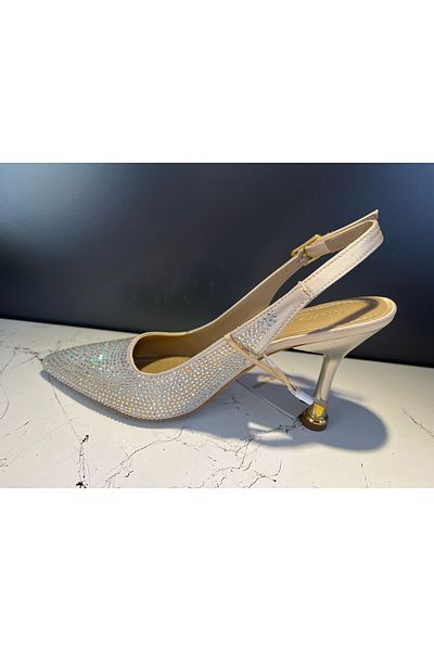 Pierre Cardin @ PC-54546 Sitiletto cu spate deschis Stone