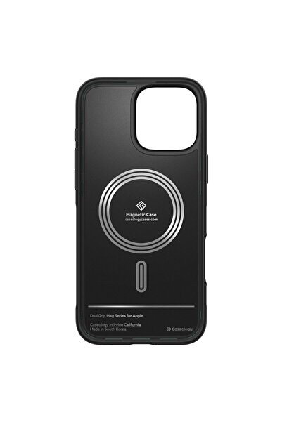 Spigen Caseology iPhone 16 Pro Max Kılıf Dual Grip Mag MagSafe özellikli Braided Green - ACS08051