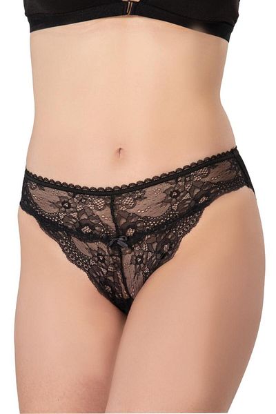 Emay Μαύρο εσώρουχο 1444 Modal Cotton Lace