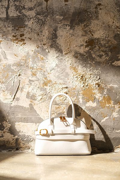 Çantacımstore Women's Belted Mini City White 050325