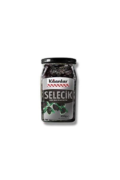Kaanlar Kuru Sele Siyah Zeytin SELECİK 450 gr (351-410)
