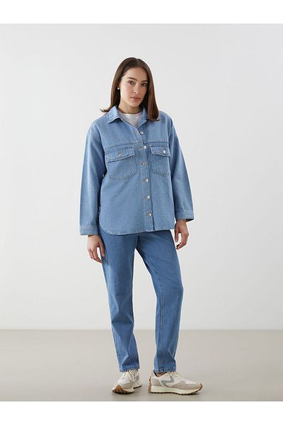 LC Waikiki Stoned Women's Jean Shirt