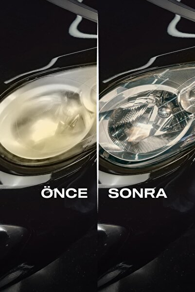 Nasiol Headlight Restorer Nano Seramik Far Yenileme ve Koruma Kiti-3 Yıl Dayanım-10ml-Far Temizleme