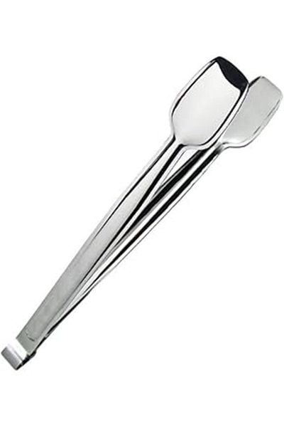 Mu Art River Short Stainless Steel Grilling Tongs (28 cm)