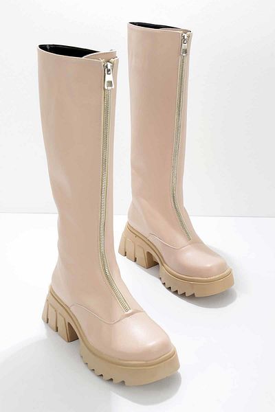 Bambi Beige Damenstiefel - K 03828200309   Modell